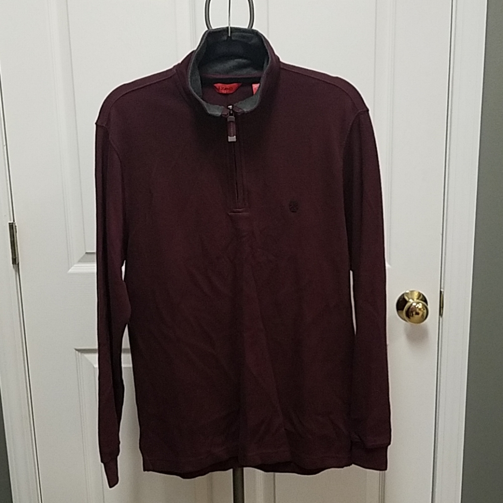 Izod quarter zip 100% cotton shirt